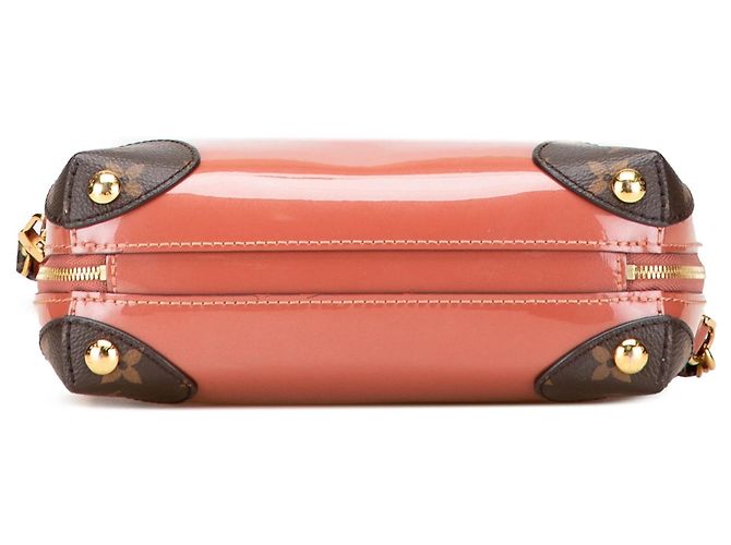 Borsa a tracolla Louis Vuitton Vernis Miroir Venice Arancione - vista 3