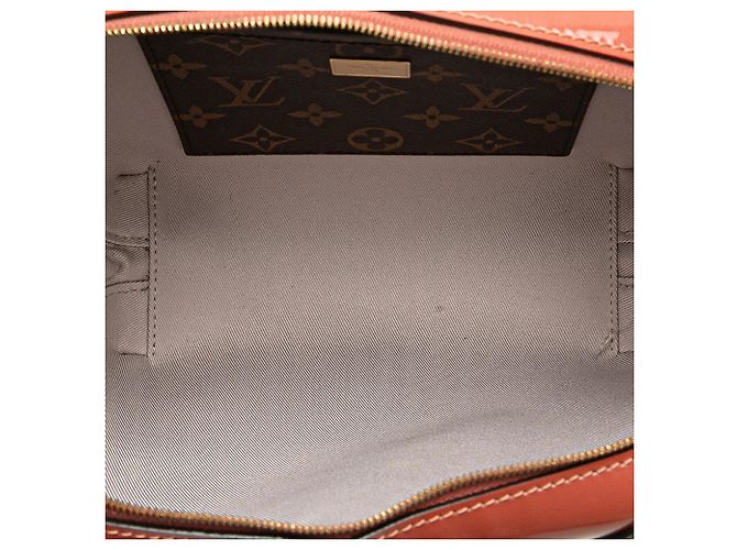 Borsa a tracolla Louis Vuitton Vernis Miroir Venice Arancione - vista 4