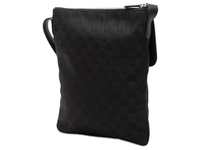 Borsa a tracolla LOEWE Anagram Canvas Nera Nero - vista 2