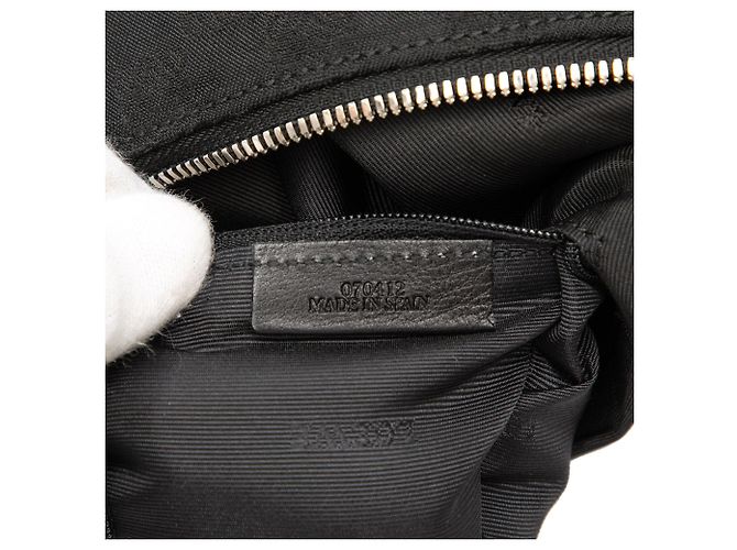 Borsa a tracolla LOEWE Anagram Canvas Nera Nero - vista 5