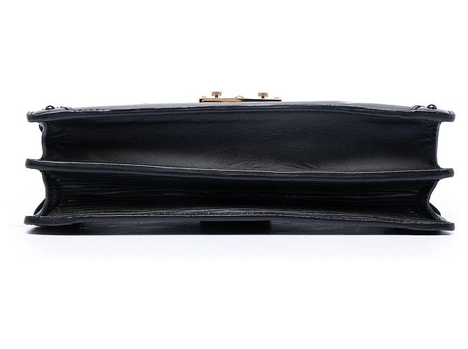 Borsa a tracolla Louis Vuitton Epi Trunk Nera Nero - vista 3