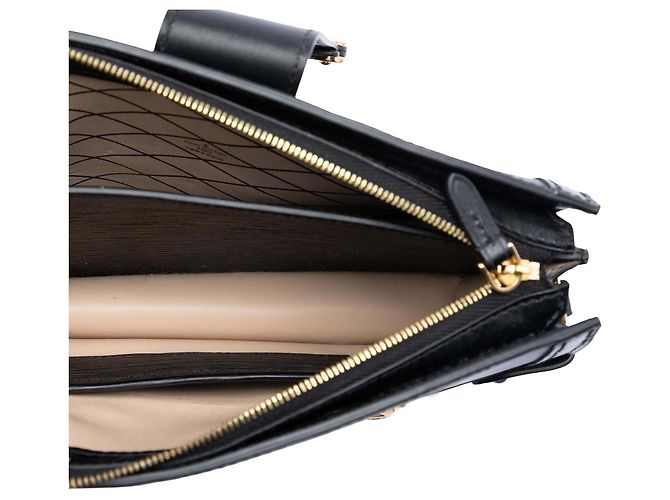 Borsa a tracolla Louis Vuitton Epi Trunk Nera Nero - vista 4