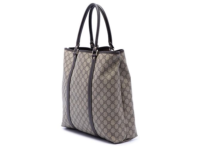 Tote Verticale Gucci GG Supreme Joy beige - vista 2