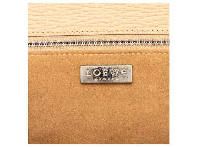 Tote in pelle LOEWE Tan Cammello - vista 5