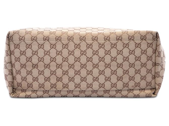 Tote Gucci GG Canvas Web Beige - vista 3