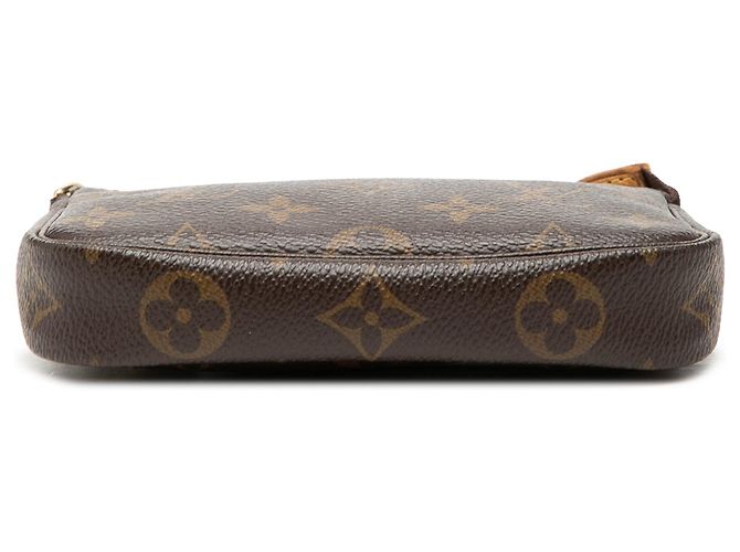 Borsa Louis Vuitton Monogram Mini Pochette Accessoires Marrone - vista 3