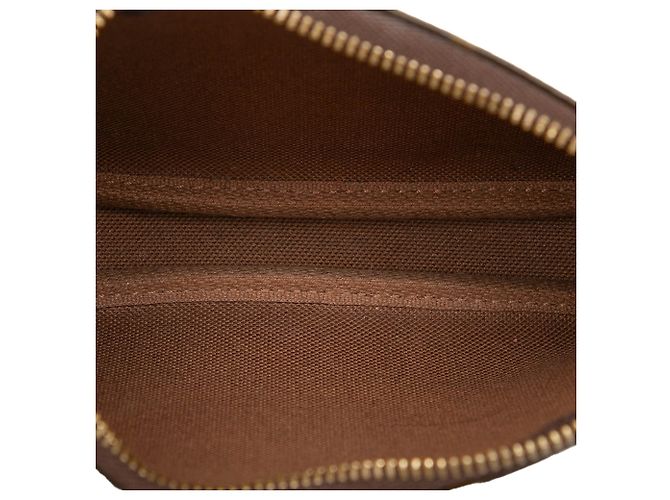Borsa Louis Vuitton Monogram Mini Pochette Accessoires Marrone - vista 4