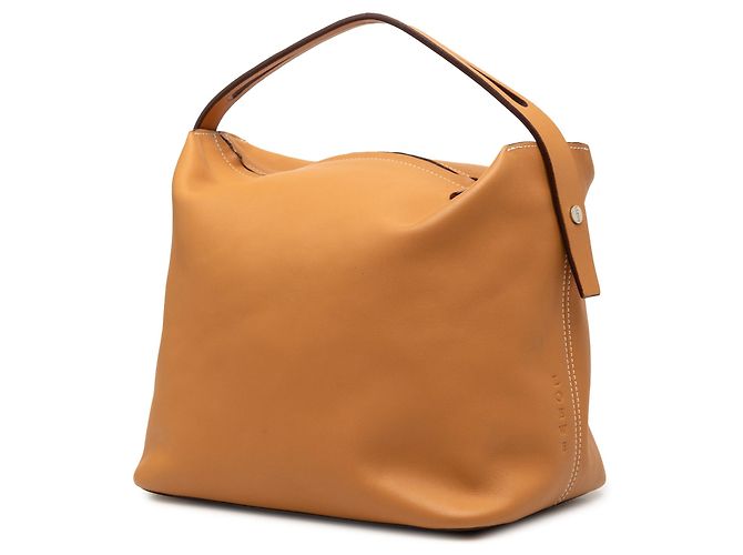 Borsa LOEWE in pelle di vitello Tan Cammello - vista 2