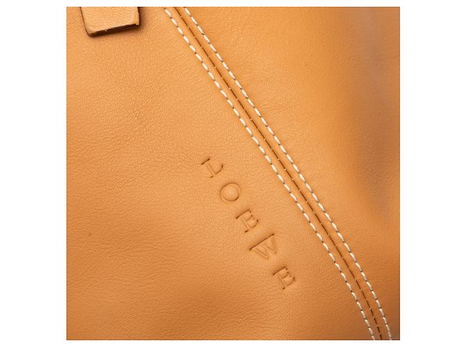 Borsa LOEWE in pelle di vitello Tan Cammello - vista 5