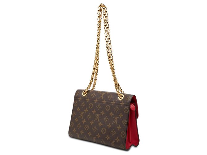 Borsa a tracolla Louis Vuitton Monogram Victoire Marrone - vista 2