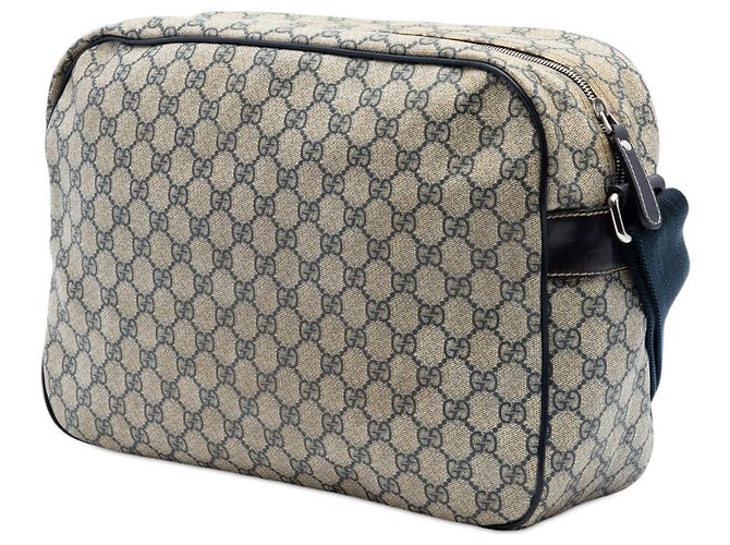 Borsa a tracolla Gucci GG Supreme Beige - vista 2