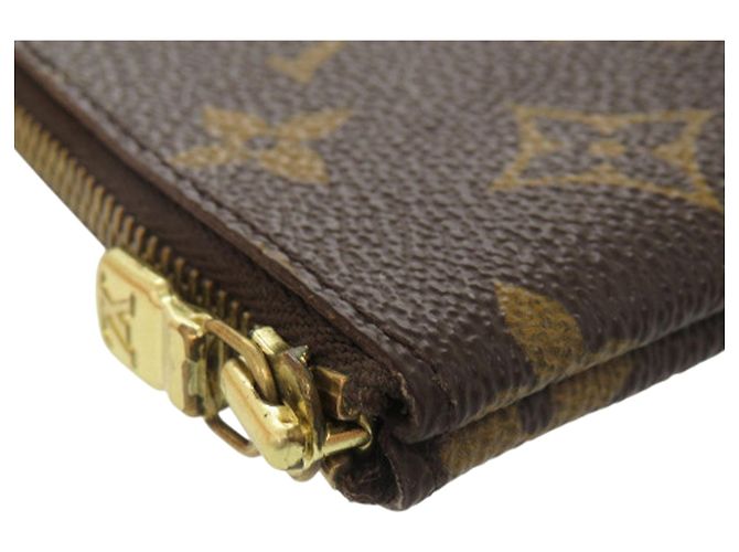 Portachiavi Monogram Louis Vuitton Brown Marrone - vista 6