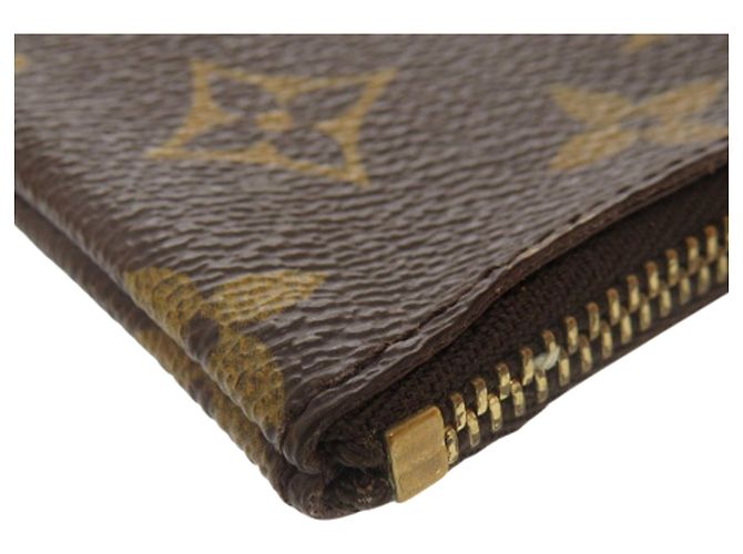 Portachiavi Monogram Louis Vuitton Brown Marrone - vista 7