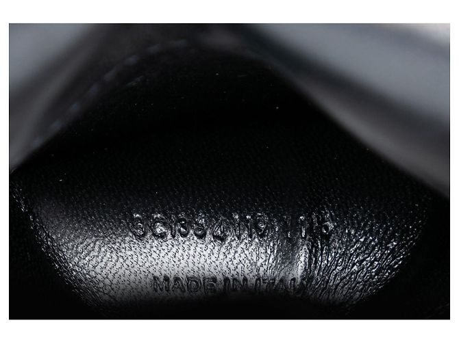 Borsa a tracolla Saint Laurent Kate Tassel Medium in camoscio monogrammato nero - vista 6