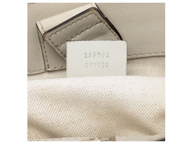Tote Gucci Guccissima Mayfair Bianca Bianco - vista 5