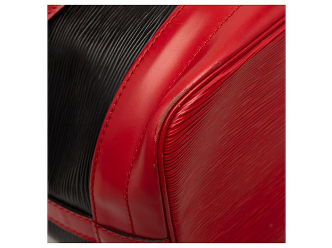 Borsa a secchiello Louis Vuitton Epi Bicolor Noe GM Nera Nero - vista 7
