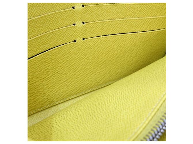 Portafoglio lungo Louis Vuitton Epi Sarah Yellow Giallo - vista 6