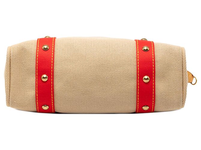 Borsa Tote Louis Vuitton Antigua Cabas MM Beige - vista 3