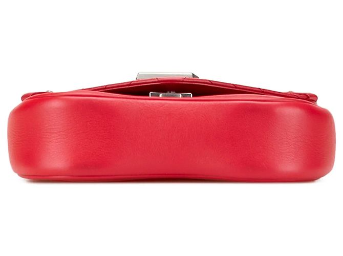 Borsa a catena Louis Vuitton New Wave PM rossa Rosso - vista 3