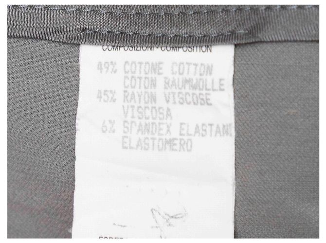 Blazer Gucci de mezcla de algodón gris Talla IT 42 - vista 5