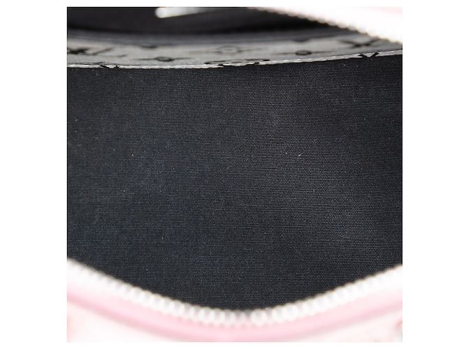Borsa Satchel Louis Vuitton Vernis Miroir Alma BB Rosa - vista 4