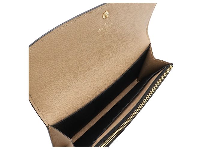 Louis Vuitton Monogram Empreinte Emilie Geldbörse Lang Black Schwarz - Ansicht 3