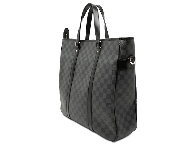 Sac Satchel Louis Vuitton Damier Graphite Tadao Noir - vue 2