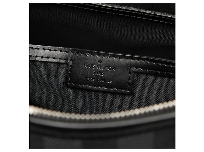 Sac Satchel Louis Vuitton Damier Graphite Tadao Noir - vue 5