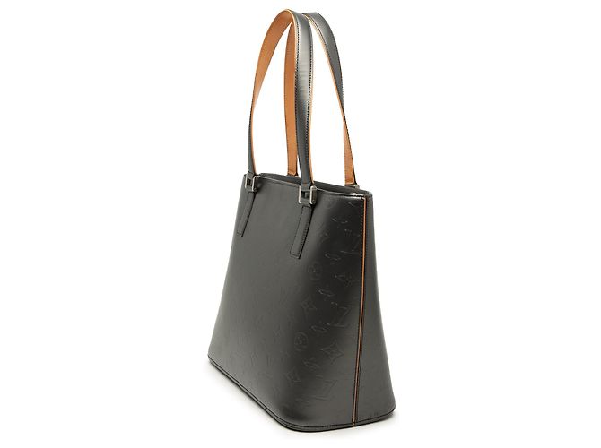 Borsa Tote Louis Vuitton Monogram Mat Stockton Grigia Grigio - vista 2