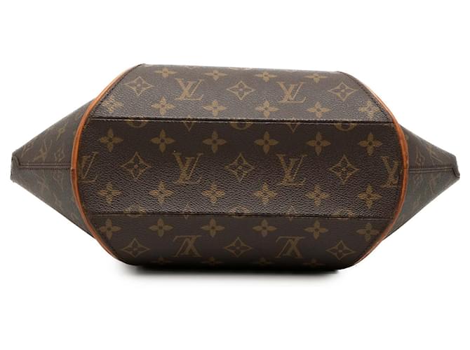 Borsa Louis Vuitton Monogram Ellipse MM Marrone - vista 3