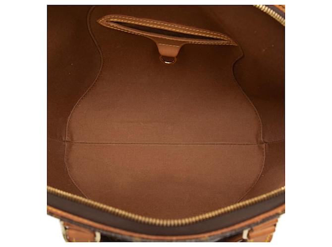 Borsa Louis Vuitton Monogram Ellipse MM Marrone - vista 4