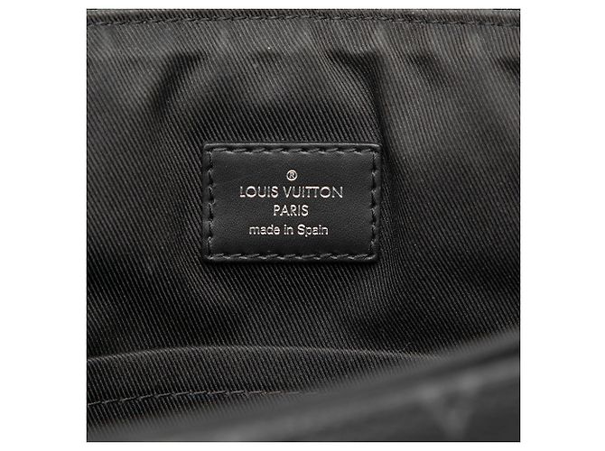 Black Louis Vuitton Monogram Eclipse District MM Crossbody Bag - view 5