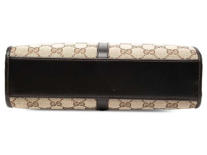 Borsa Gucci Jackie in tela GG marrone - vista 3