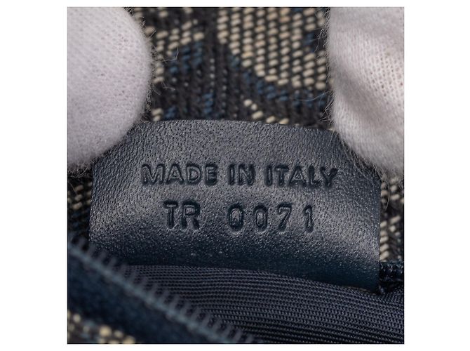 Diorissimo Trotter Saddle Münzbeutel in Blau Dior - Ansicht 6