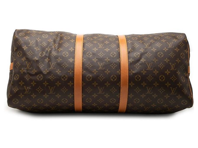 Borsa da viaggio Louis Vuitton Monogram Keepall Bandouliere 60 Marrone - vista 3