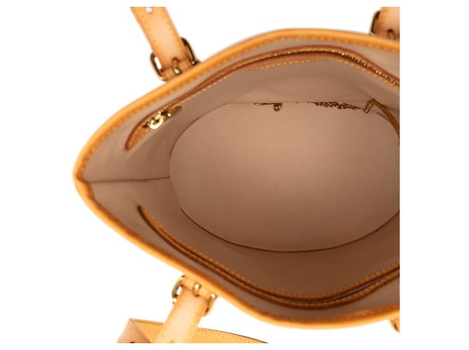 Petit Bucket Monogram Louis Vuitton Marrone - vista 4