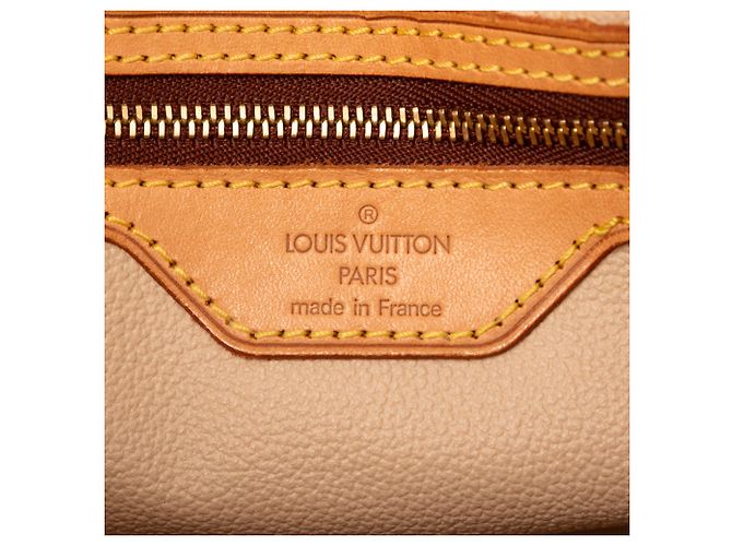 Petit Bucket Monogram Louis Vuitton Marrone - vista 5