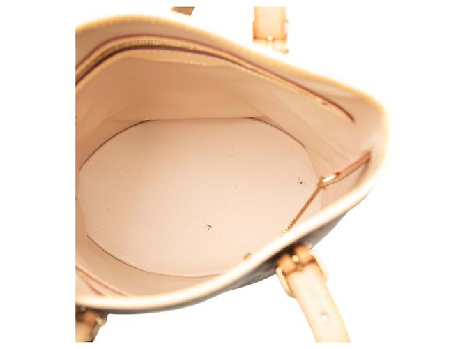 Louis Vuitton Monogram Petit Bucket Marrone - vista 4