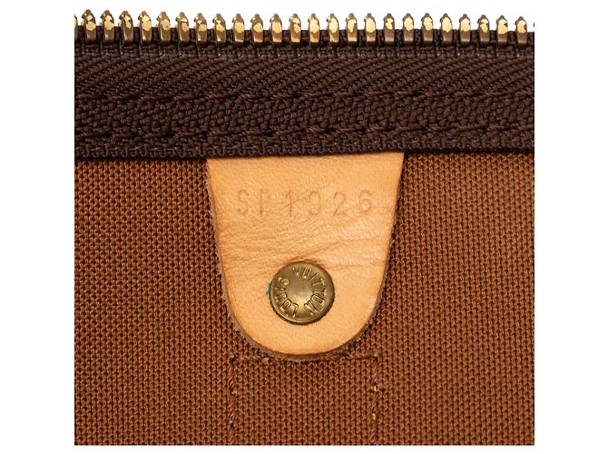 Saco de Viagem Louis Vuitton Monogram Keepall 60 Castanho Marrom - vista 6