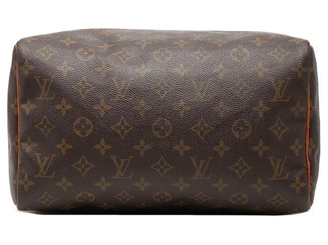 Borsa Boston Louis Vuitton Monogram Speedy 30 Marrone - vista 3