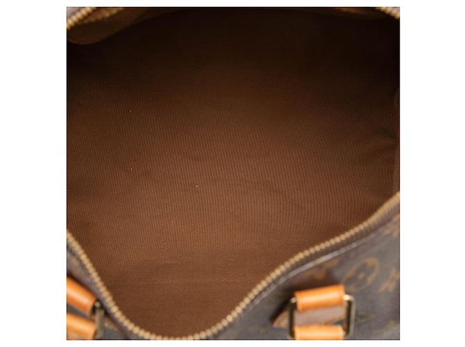 Borsa Boston Louis Vuitton Monogram Speedy 30 Marrone - vista 4