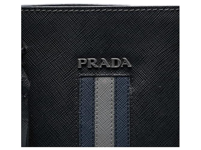 Tote Prada Saffiano Lux Nera Nero - vista 5