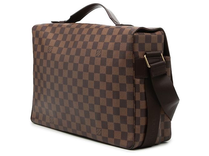Borsa Broadway Louis Vuitton Damier Ebene Marrone - vista 2