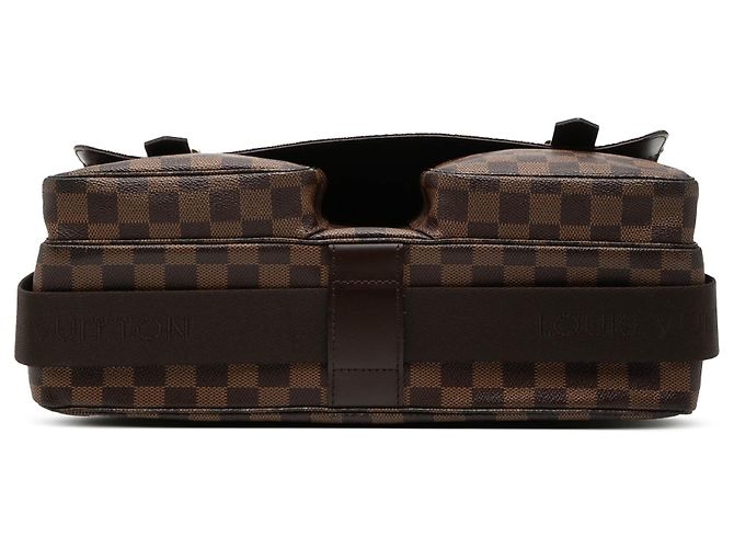 Borsa Broadway Louis Vuitton Damier Ebene Marrone - vista 3