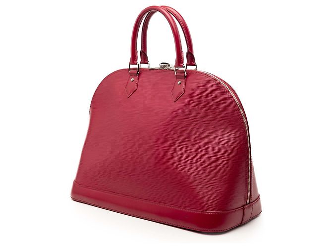 Borsa Louis Vuitton Epi Alma GM rossa Rosso - vista 2