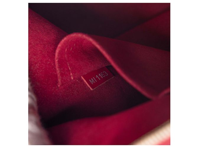 Borsa Louis Vuitton Epi Alma GM rossa Rosso - vista 6