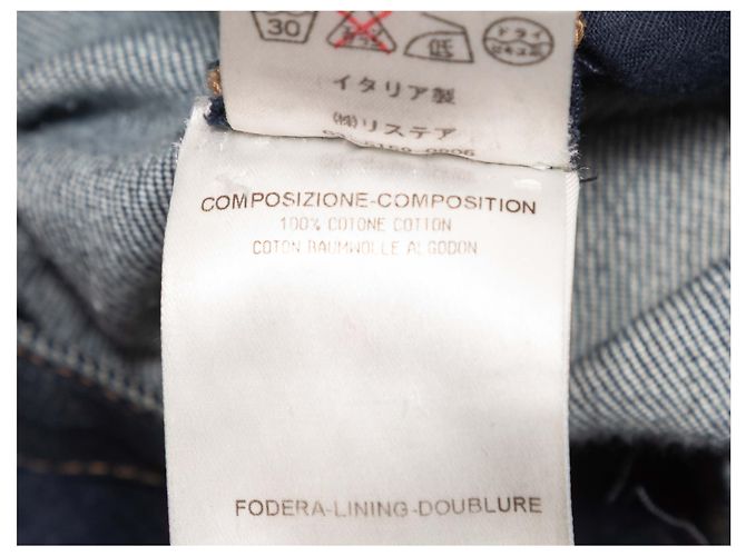 Alexander McQueen Denim Mini Kleid Dark Wash Größe IT 40 Blau - Ansicht 5