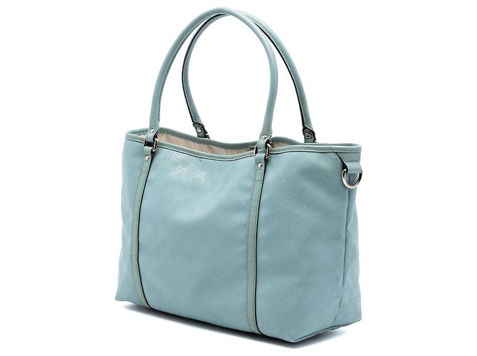 Tote Joy Gucci Medium con Stampa GG Blu - vista 2