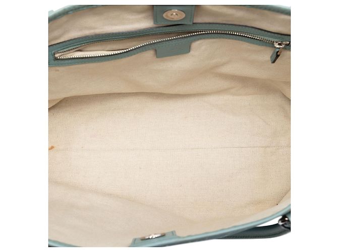 Tote Joy Gucci Medium con Stampa GG Blu - vista 4