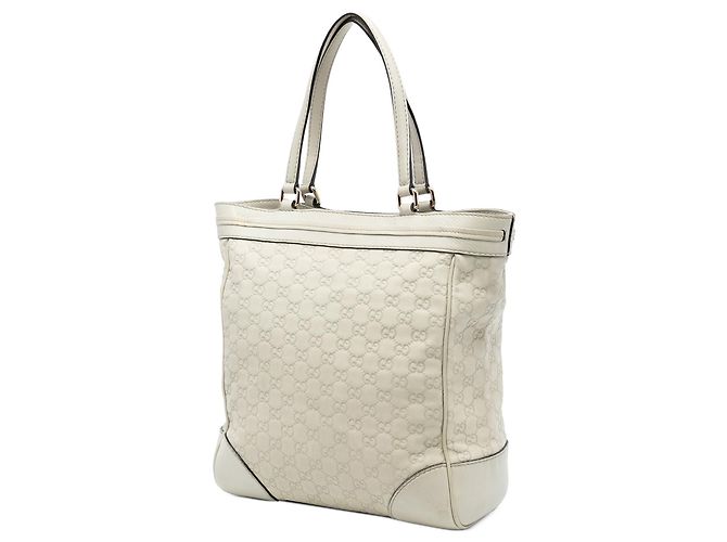 Tote Gucci Guccissima Mayfair Bianca Bianco - vista 2